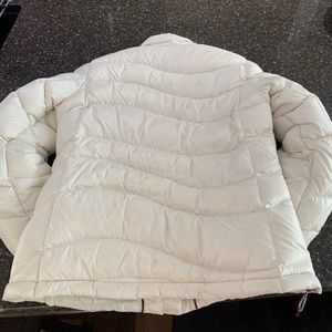 Puff cream jacket